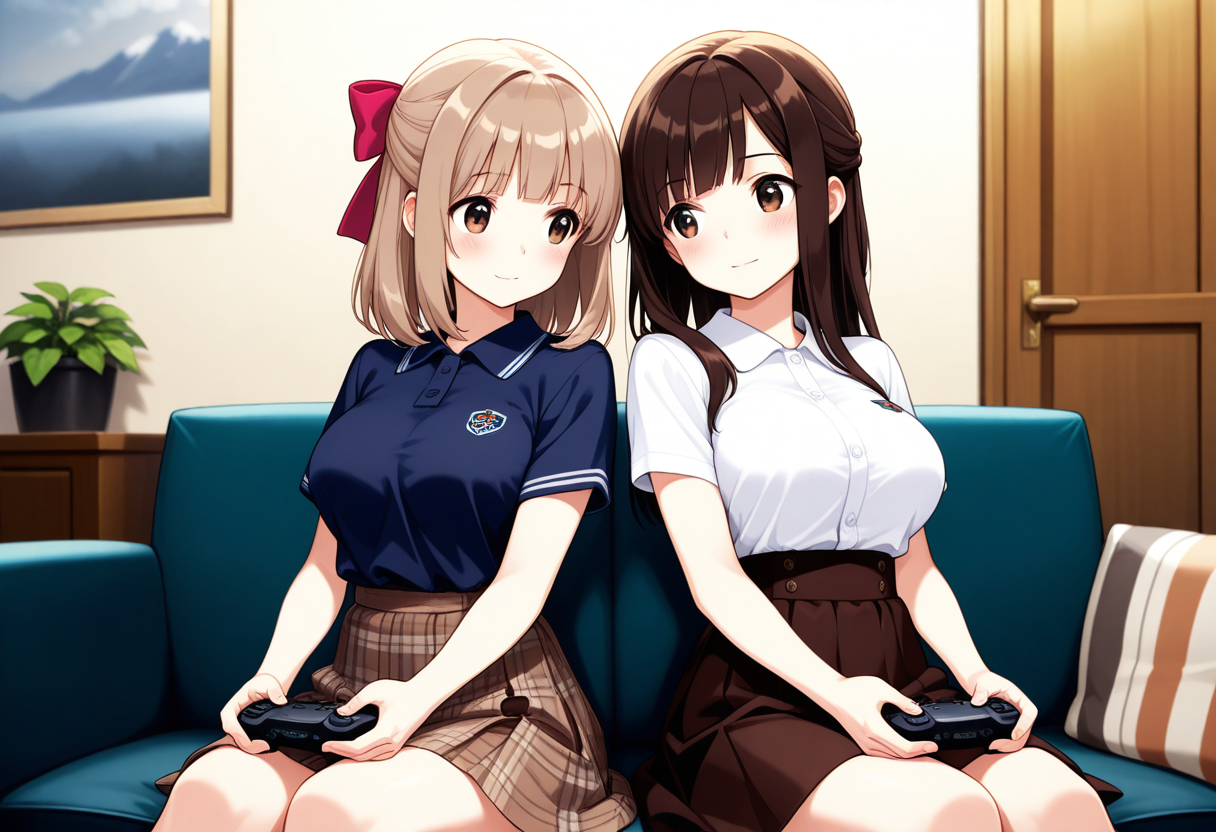 いちゃいちゃ手コキ - ゲームプレイ画像